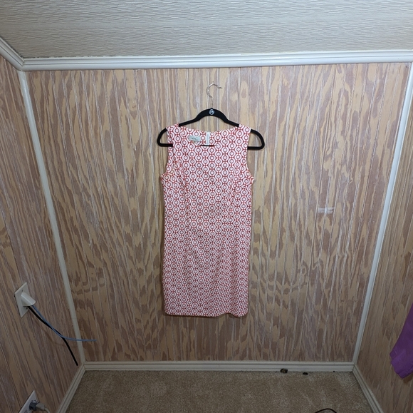 Geometric Patterned Mod Sheath Dress Size 10 - Picture 6 of 6